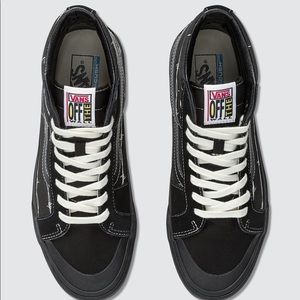 VANS Off The Wall Barbed Wire Sk8-hi Blk